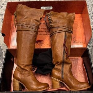 Freebird Leather Knee-High Boots